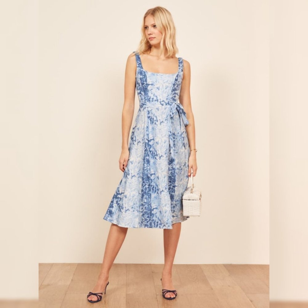 Stunning Reformation Shibori Garten Dress size M